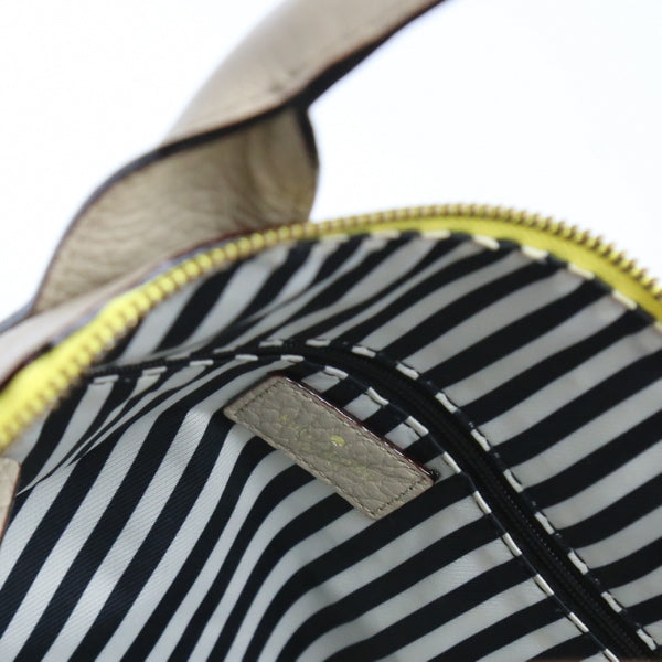 ケイトスペード Kate Spade ハンドバッグ
 ショルダーストラップ付 2WAY ベージュ×イエロー 【SS】
 【中古】