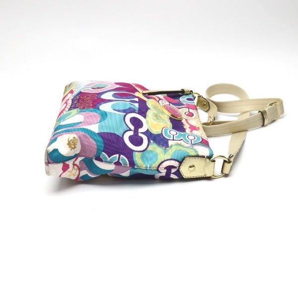 Coach shoulder bag
 
Signature Canvas Leather Multicolor Leather F19454 Multicolor [SS]
 【second hand】 