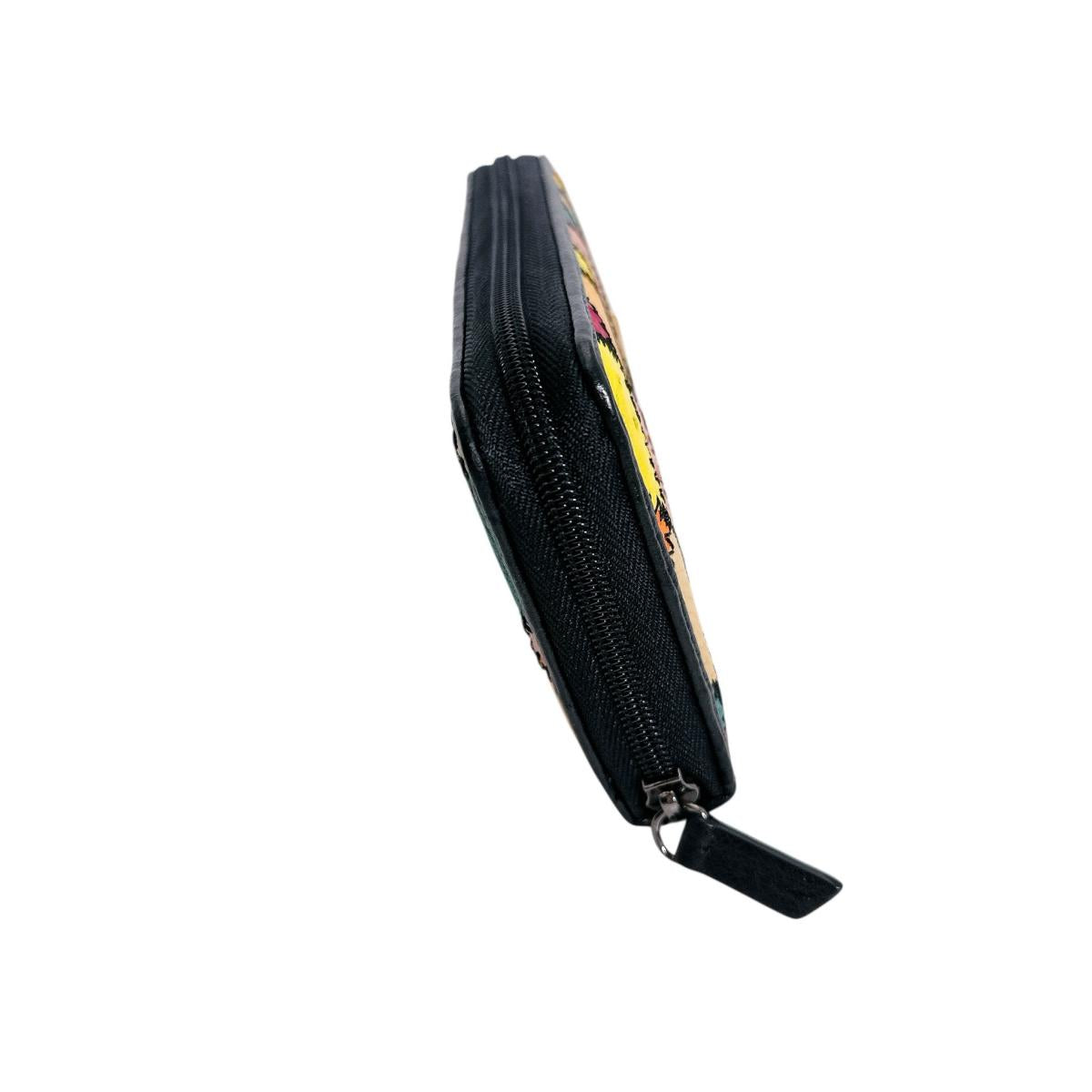 オーストリッチ ostrich 長財布
 長財布 パッチワーク ラウンドファスナー オーストリッチ LB-5055 マルチカラー 【SS】