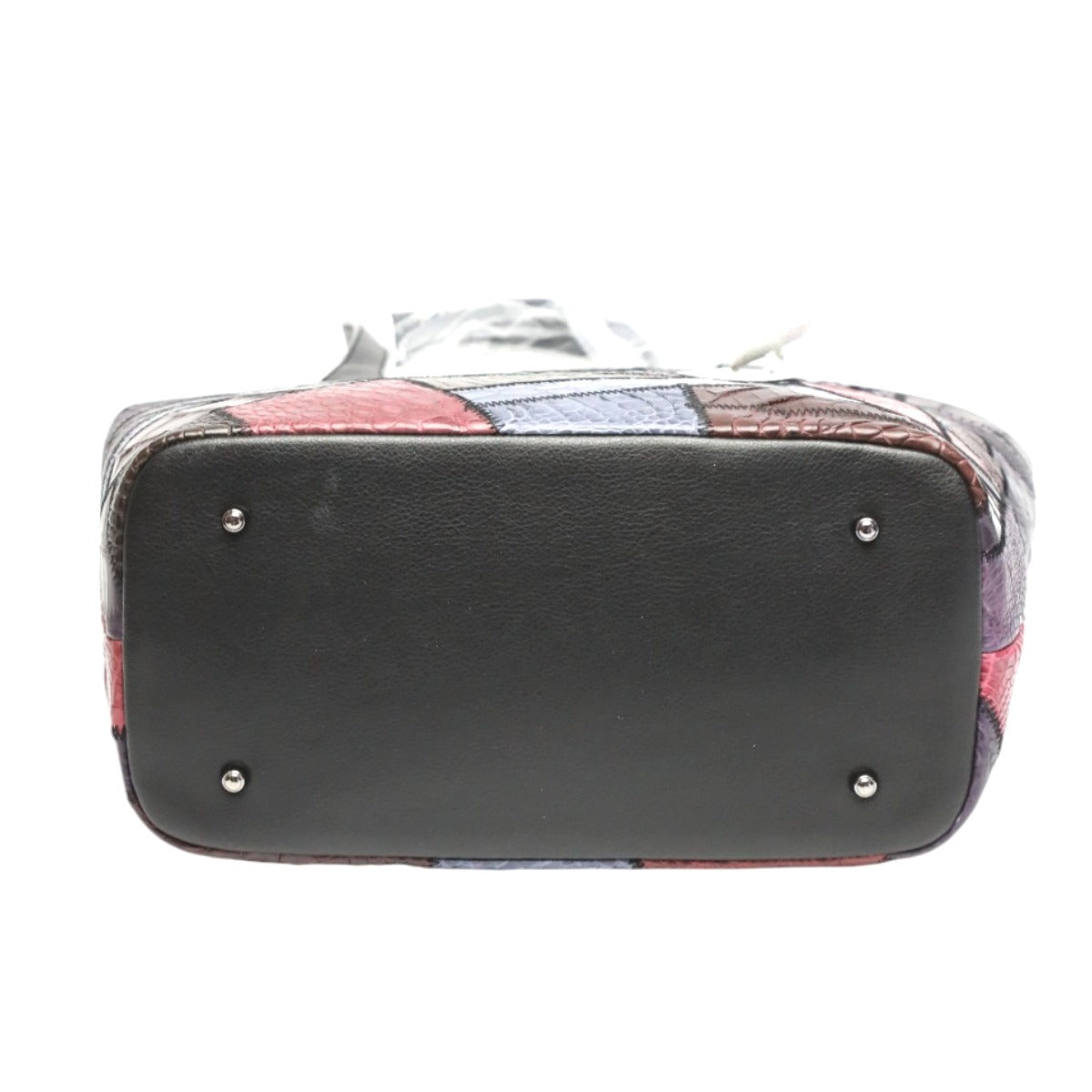 クロコダイル CROCODILE トートバッグ
 天ファスナー パッチワーク 軽量 クロコダイル LB-7001 マルチカラー 【SS】