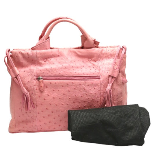 Ostrich tote bag
 Ostrich Pink [SS]
 【second hand】 