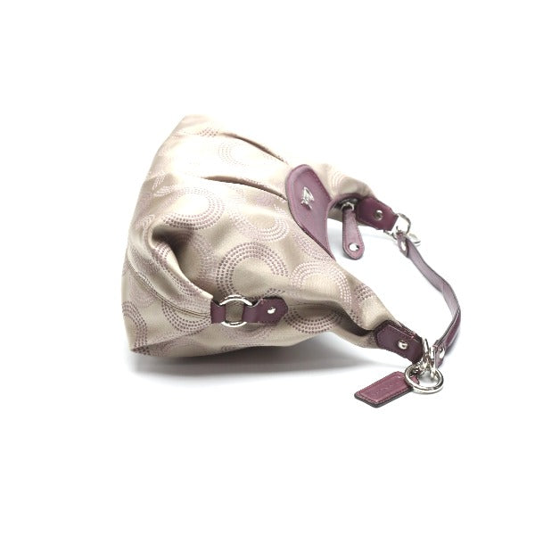 Coach handbags
 2way shoulder bag Op Art leather F20031 Brown [SS]
 【second hand】 