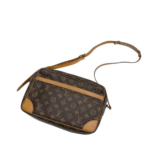 ルイヴィトン LOUIS VUITTON ショルダーバッグ
 トロカデロ27 モノグラム 斜め掛け モノグラムキャンバス M51274 ブラウン LV
 【SS】
 【中古】