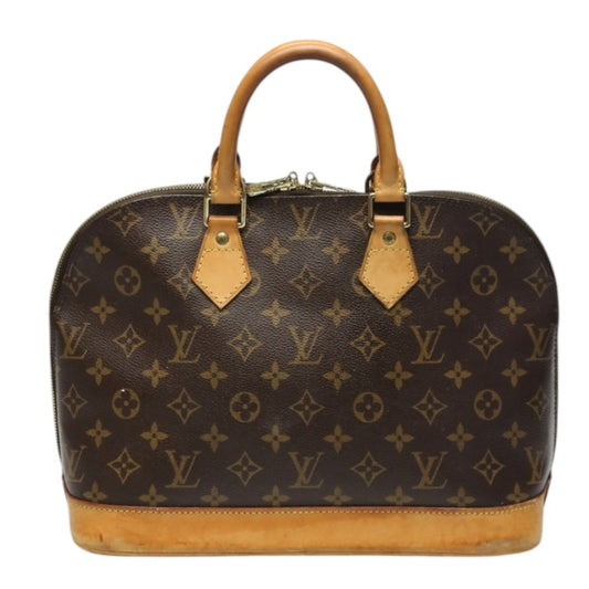 ルイヴィトン LOUIS VUITTON ハンドバッグ
 ハンドバッグ モノグラム 　廃盤品 アルマ モノグラムキャンバス M51130 ブラウン LV
 【SS】
 【中古】