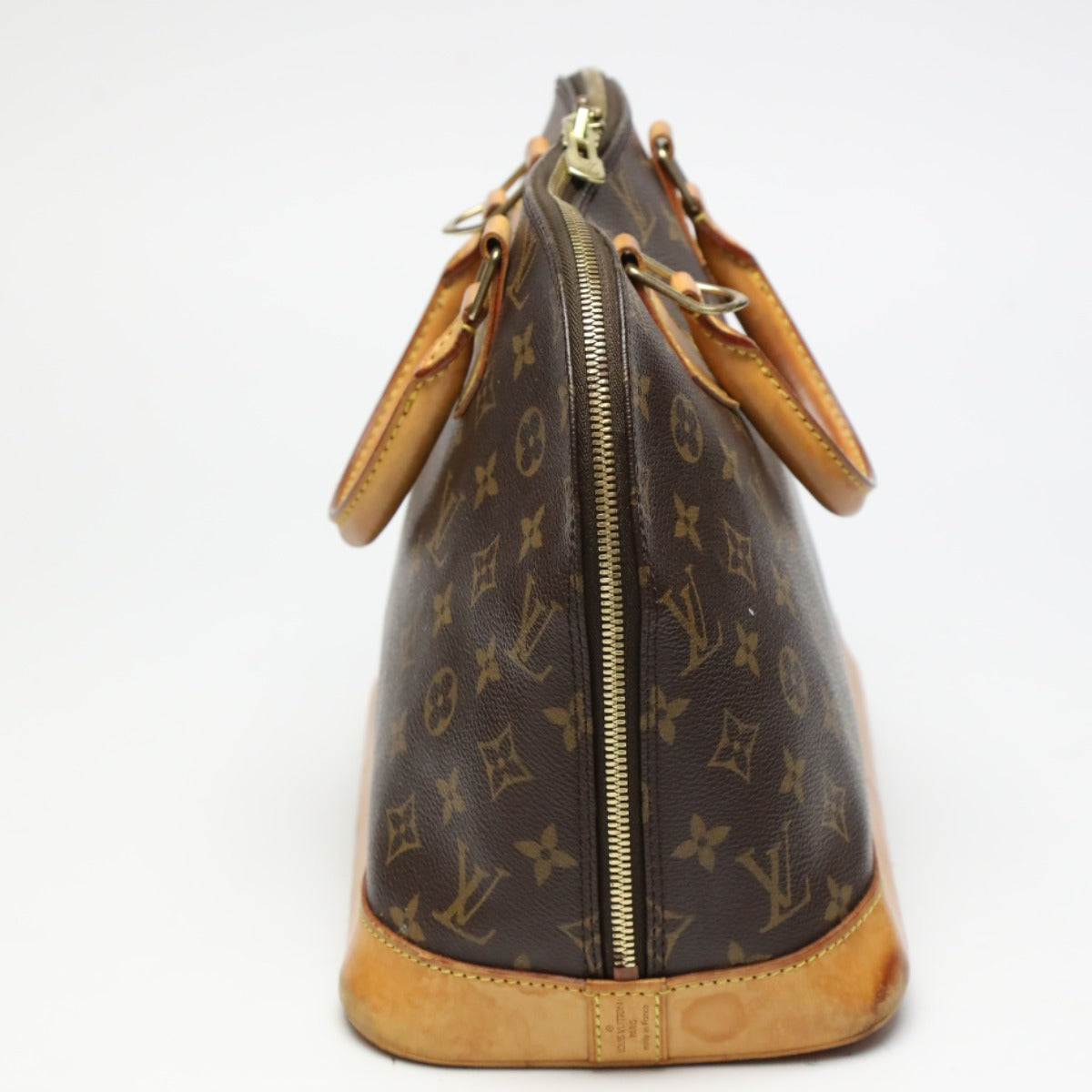 ルイヴィトン LOUIS VUITTON ハンドバッグ
 ハンドバッグ モノグラム 　廃盤品 アルマ モノグラムキャンバス M51130 ブラウン LV
 【SS】
 【中古】