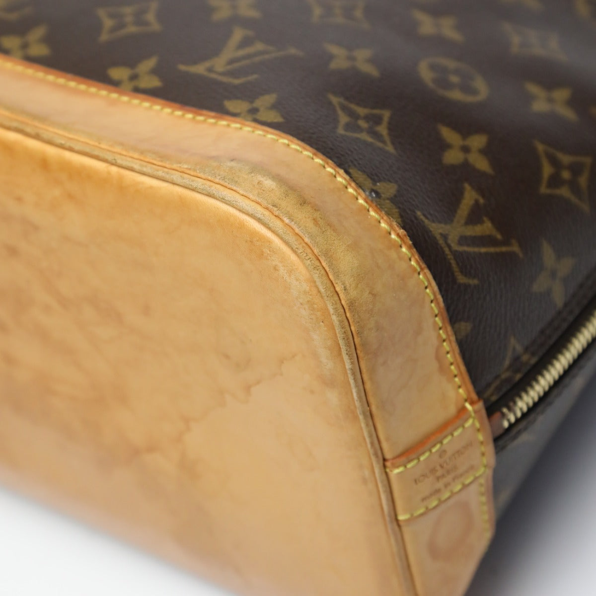 ルイヴィトン LOUIS VUITTON ハンドバッグ
 ハンドバッグ モノグラム 　廃盤品 アルマ モノグラムキャンバス M51130 ブラウン LV
 【SS】
 【中古】