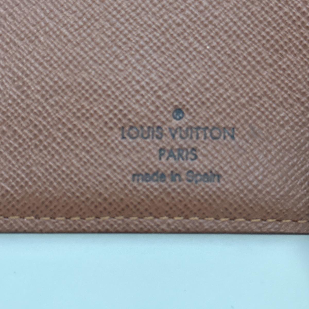 ルイヴィトン LOUIS VUITTON 二つ折り財布
 財布 モノグラム ポルトフォイユ・マルコ モノグラムキャンバス M61675 ブラウン LV
 【SS】
 【中古】
