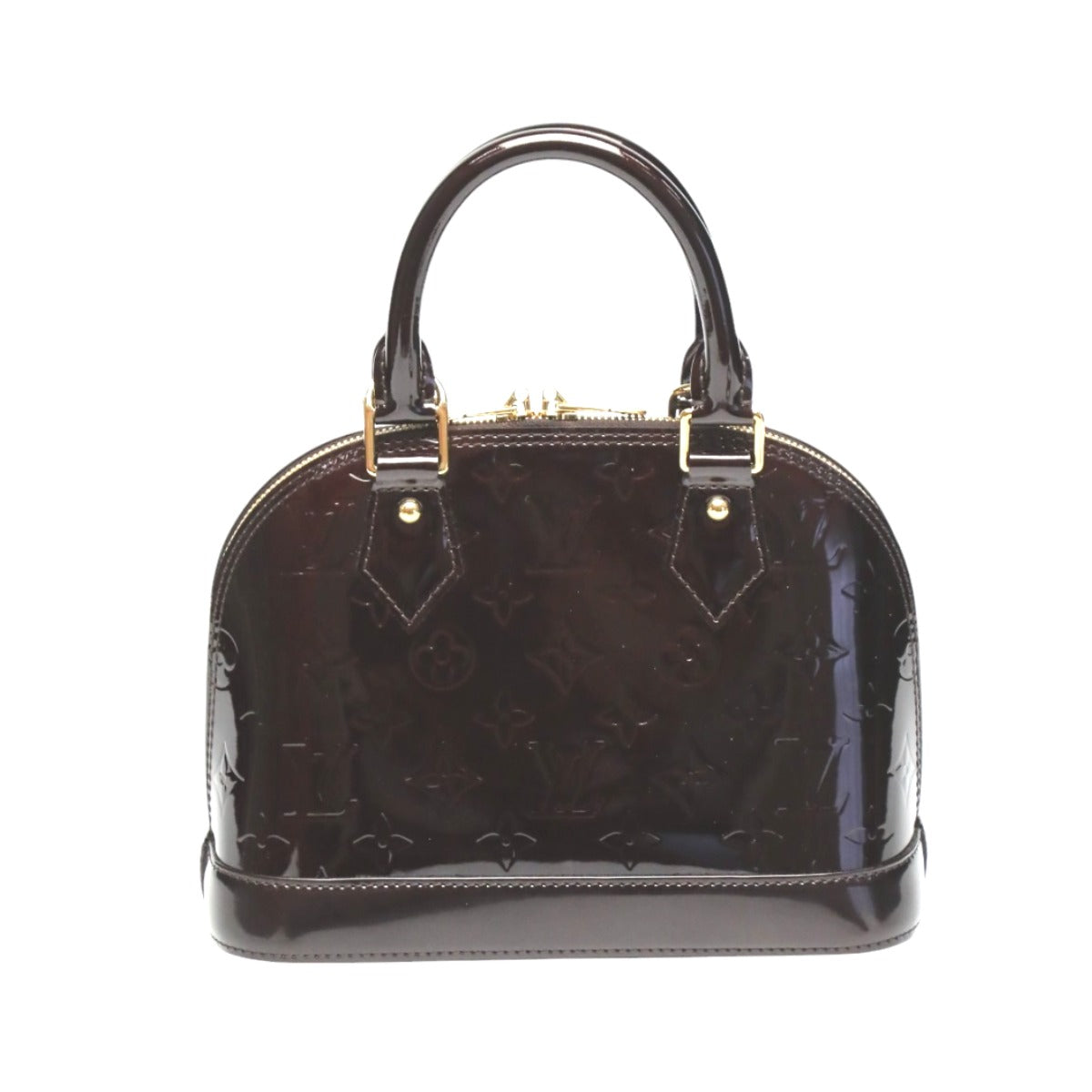 ルイヴィトン LOUIS VUITTON ハンドバッグ
 2WAYバッグ モノグラム アルマBB モノグラムヴェルニ M91678 アマラント LV
 【SS】
 【中古】