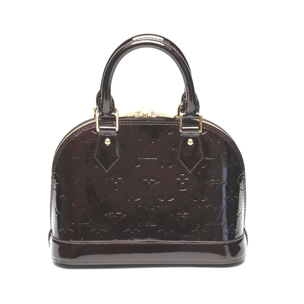 ルイヴィトン LOUIS VUITTON ハンドバッグ
 2WAYバッグ モノグラム アルマBB モノグラムヴェルニ M91678 アマラント LV
 【SS】
 【中古】