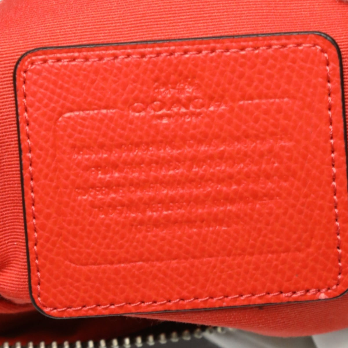 コーチ COACH ショルダーバッグ
 斜めがけ CCキャンバス シグネチャー レザー F35940 ブラウン 【SS】
 【中古】