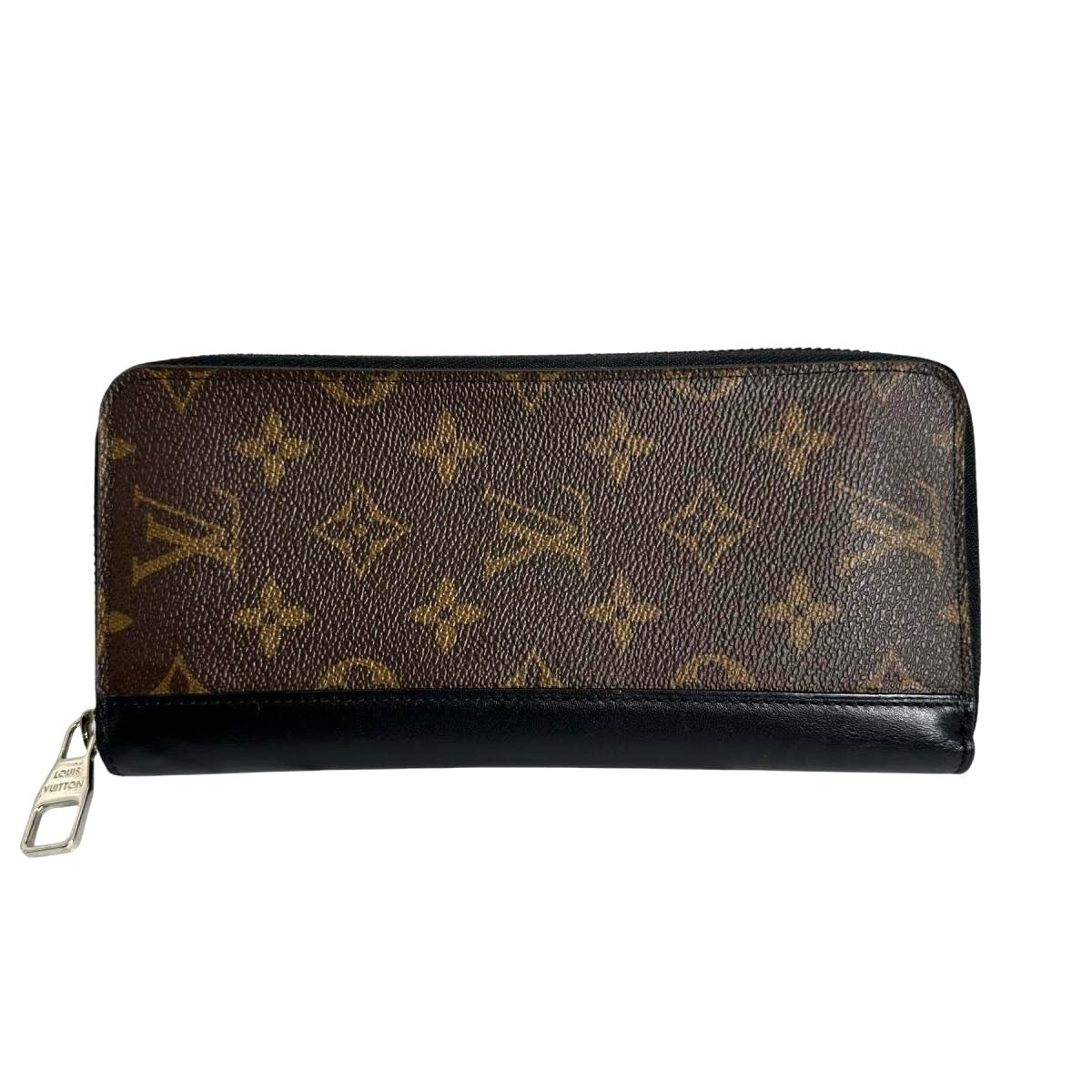ルイヴィトン LOUIS VUITTON 長財布
 ヴェルティカル モノグラム マカサー モノグラムキャンバス M60109 ブラウン LV
 【SS】
 【中古】