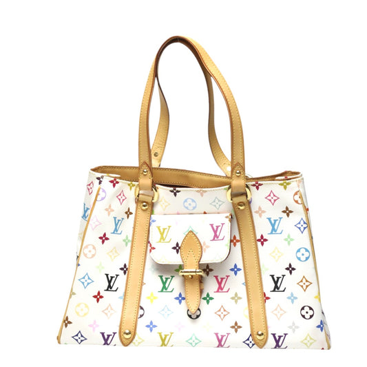 ルイヴィトン LOUIS VUITTON ハンドバッグ
 ハンドバック モノグラム オーレリアMM モノグラムマルチカラー M40094 ブロン LV
 【SS】
 【中古】