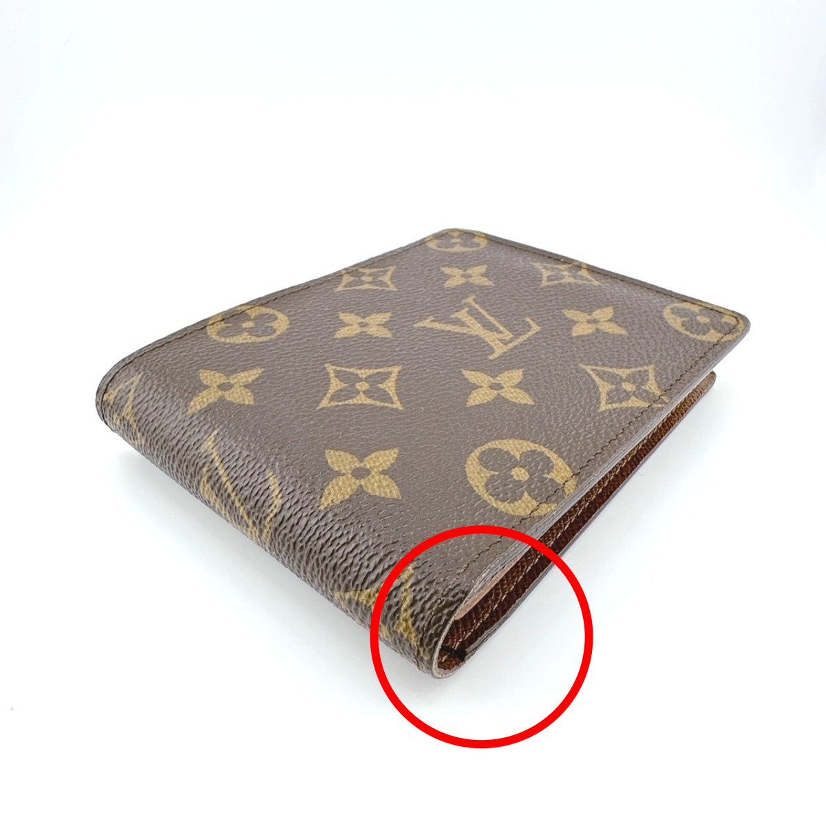 ルイヴィトン LOUIS VUITTON 二つ折り財布
 二つ折り財布 モノグラム ポルトフォイユ・フロリン モノグラムキャンバス M60026 ブラウン LV
 【SS】
 【中古】