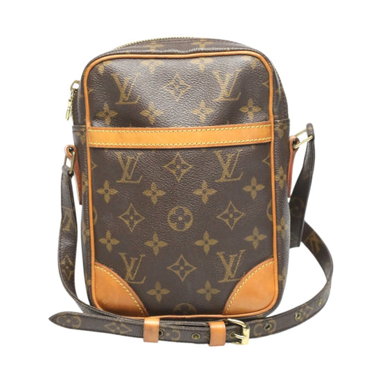 ルイヴィトン LOUIS VUITTON ショルダーバッグ
 ショルダーバッグ モノグラム ダヌーブ モノグラムキャンバス M45266 ブラウン LV
 【SS】
 【中古】