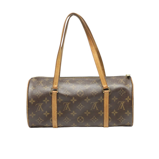 ルイヴィトン LOUIS VUITTON ハンドバッグ
 ハンドバッグ モノグラム パピヨン モノグラムキャンバス M51385 ブラウン LV
 【SS】
 【中古】