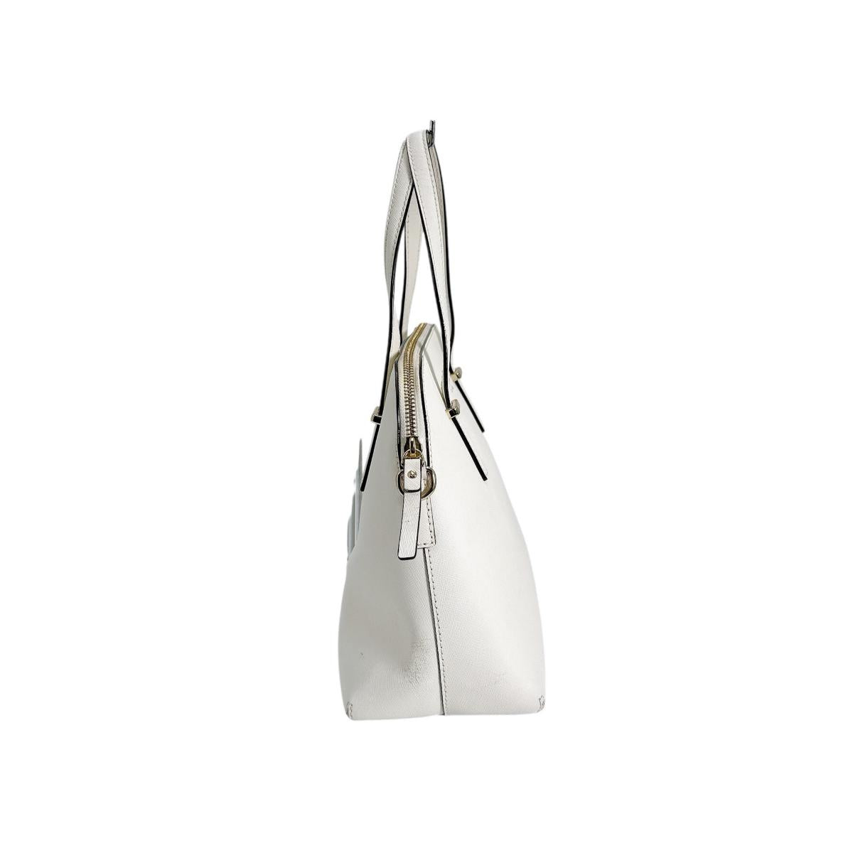 ケイトスペード Kate Spade ハンドバッグ
 2wayバッグ ショルダーバッグ 牛革 PXRU4471 ホワイト 【SS】
 【中古】