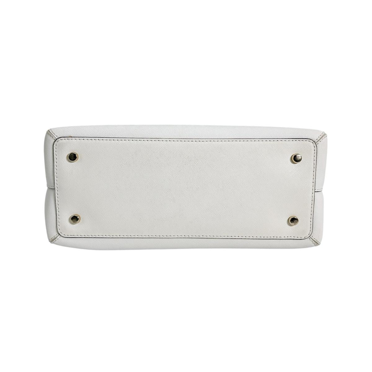 ケイトスペード Kate Spade ハンドバッグ
 2wayバッグ ショルダーバッグ 牛革 PXRU4471 ホワイト 【SS】
 【中古】