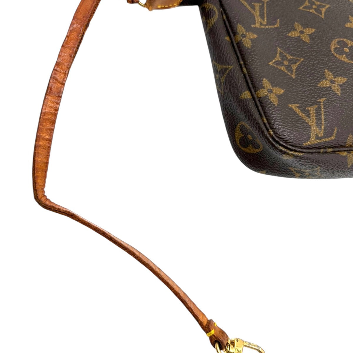 ルイヴィトン LOUIS VUITTON ポーチ
 アクセサリーポーチ モノグラム ポシェット・アクセソワール モノグラムキャンバス M51980 ブラウン LV
 【SS】
 【中古】