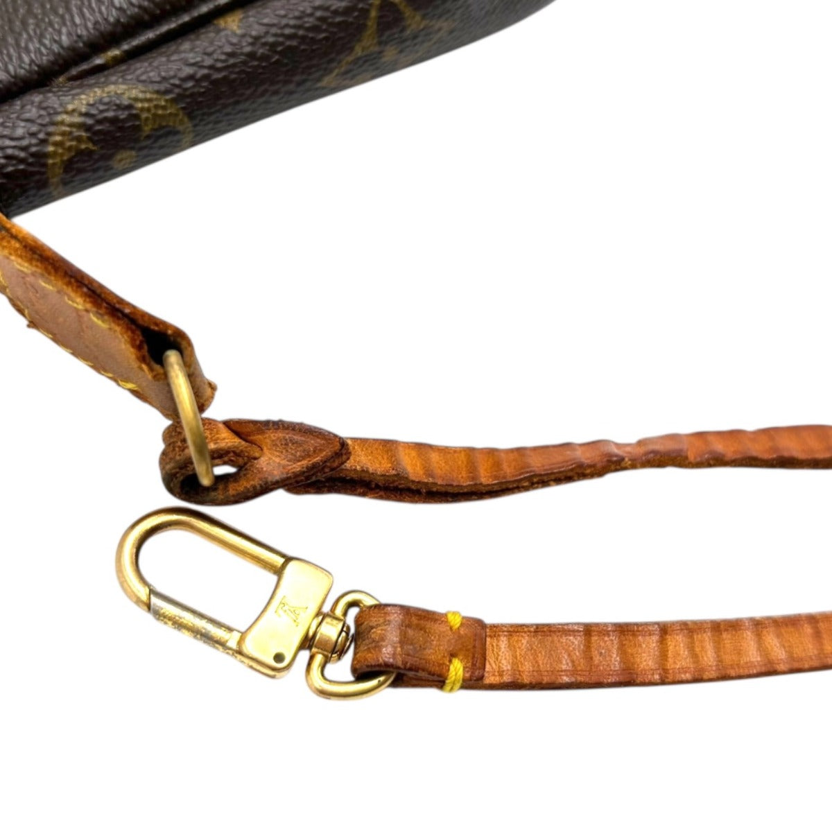 ルイヴィトン LOUIS VUITTON ポーチ
 アクセサリーポーチ モノグラム ポシェット・アクセソワール モノグラムキャンバス M51980 ブラウン LV
 【SS】
 【中古】