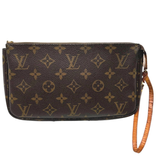 ルイヴィトン LOUIS VUITTON ポーチ
 アクセサリーポーチ モノグラム ポシェット・アクセソワール モノグラムキャンバス M51980 ブラウン LV
 【SS】
 【中古】