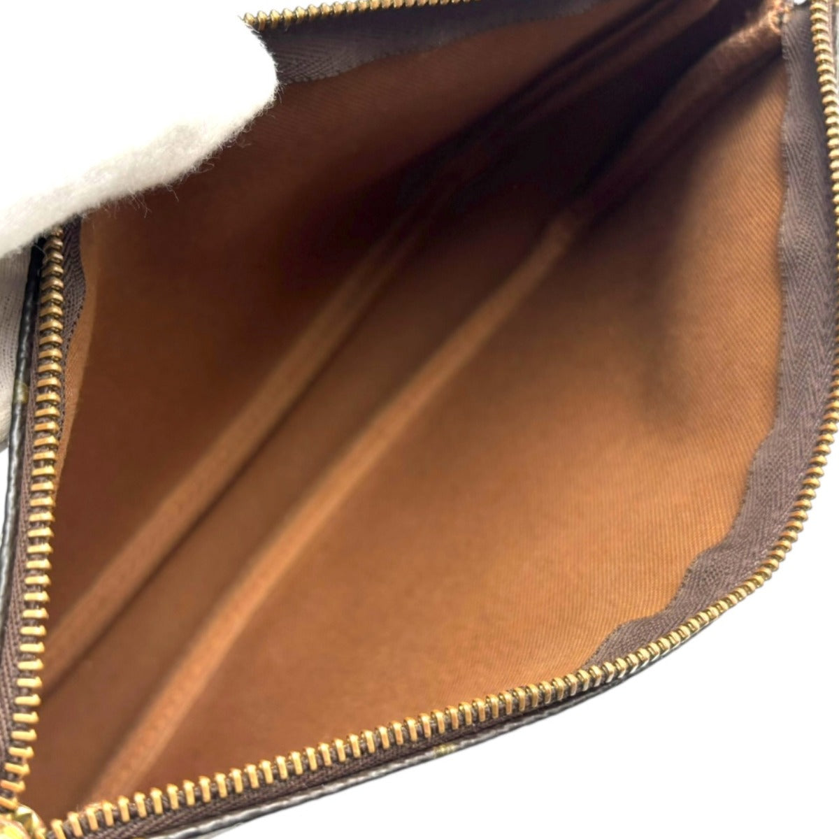 ルイヴィトン LOUIS VUITTON ポーチ
 アクセサリーポーチ モノグラム ポシェット・アクセソワール モノグラムキャンバス M51980 ブラウン LV
 【SS】
 【中古】