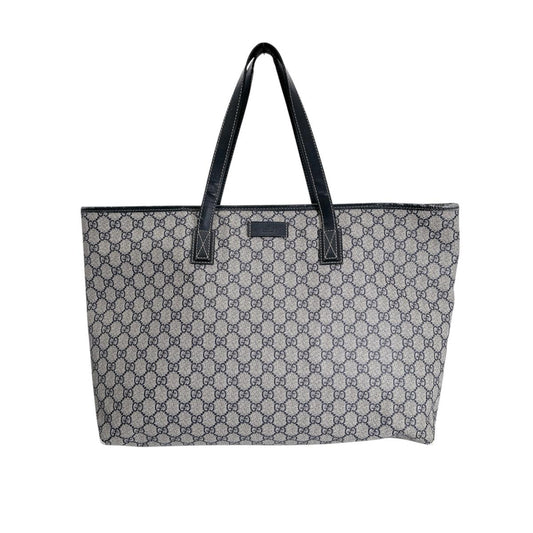 グッチ GUCCI トートバッグ
 トートバッグ GGスプリーム PVC 211120 グレー 【SS】
 【中古】