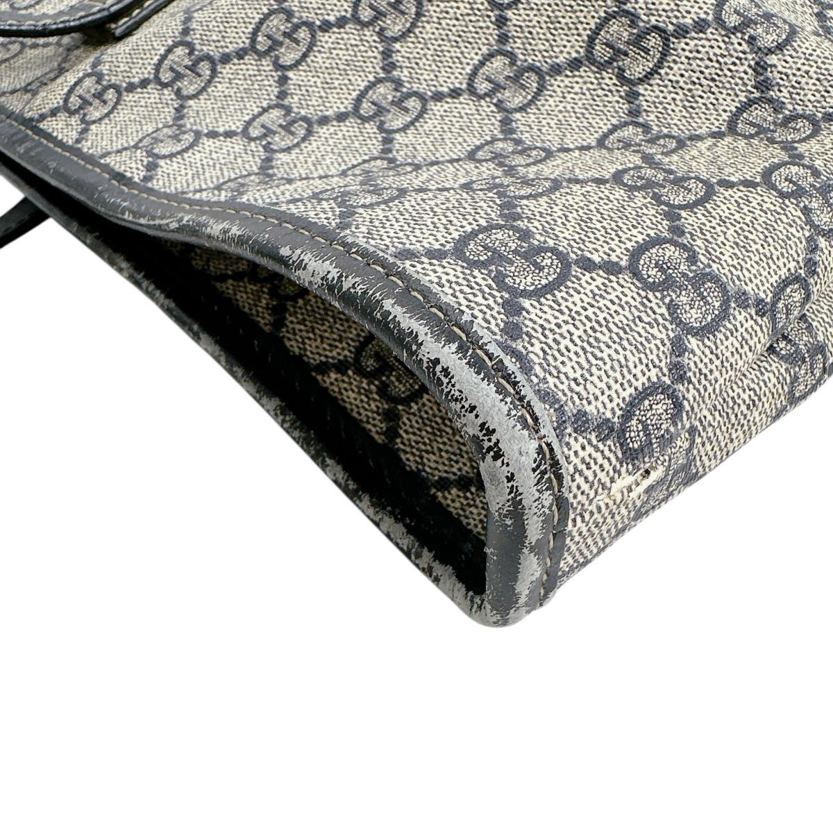 グッチ GUCCI トートバッグ
 トートバッグ GGスプリーム PVC 211120 グレー 【SS】
 【中古】