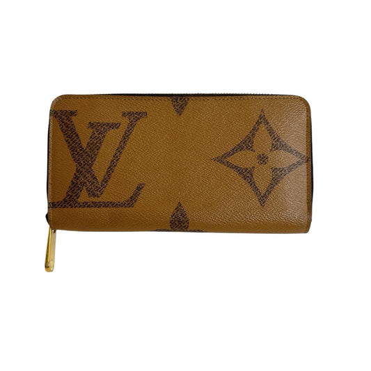 ルイヴィトン LOUIS VUITTON 長財布
 長財布 モノグラムジャイアント ジッピー・ウォレット モノグラムキャンバス M69353 ブラウン LV
 【SS】
 【中古】
