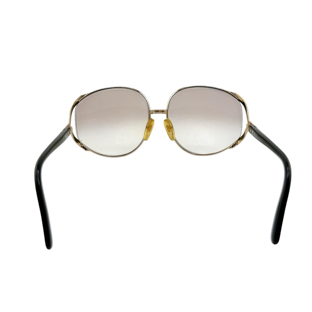 クリスチャンディオール Christian Dior サングラス
 サングラス 2250 49 プラスチック ブラック×ゴールド 【SS】
 【中古】