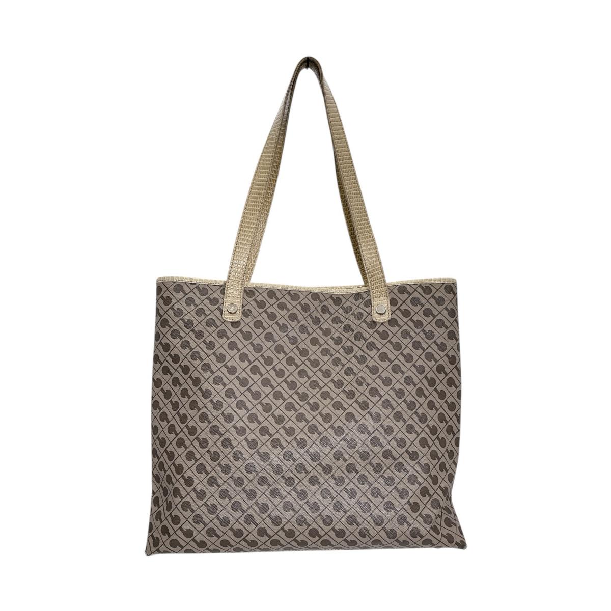 ゲラルディーニ GHERARDINI ハンドバッグ
 ハンドバッグ ソフティ PVC ベージュ 【SS】
 【中古】