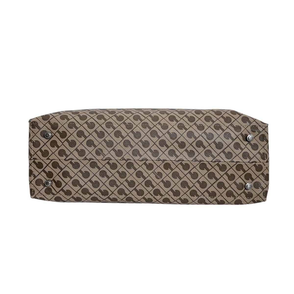 ゲラルディーニ GHERARDINI ハンドバッグ
 ハンドバッグ ソフティ PVC ベージュ 【SS】
 【中古】