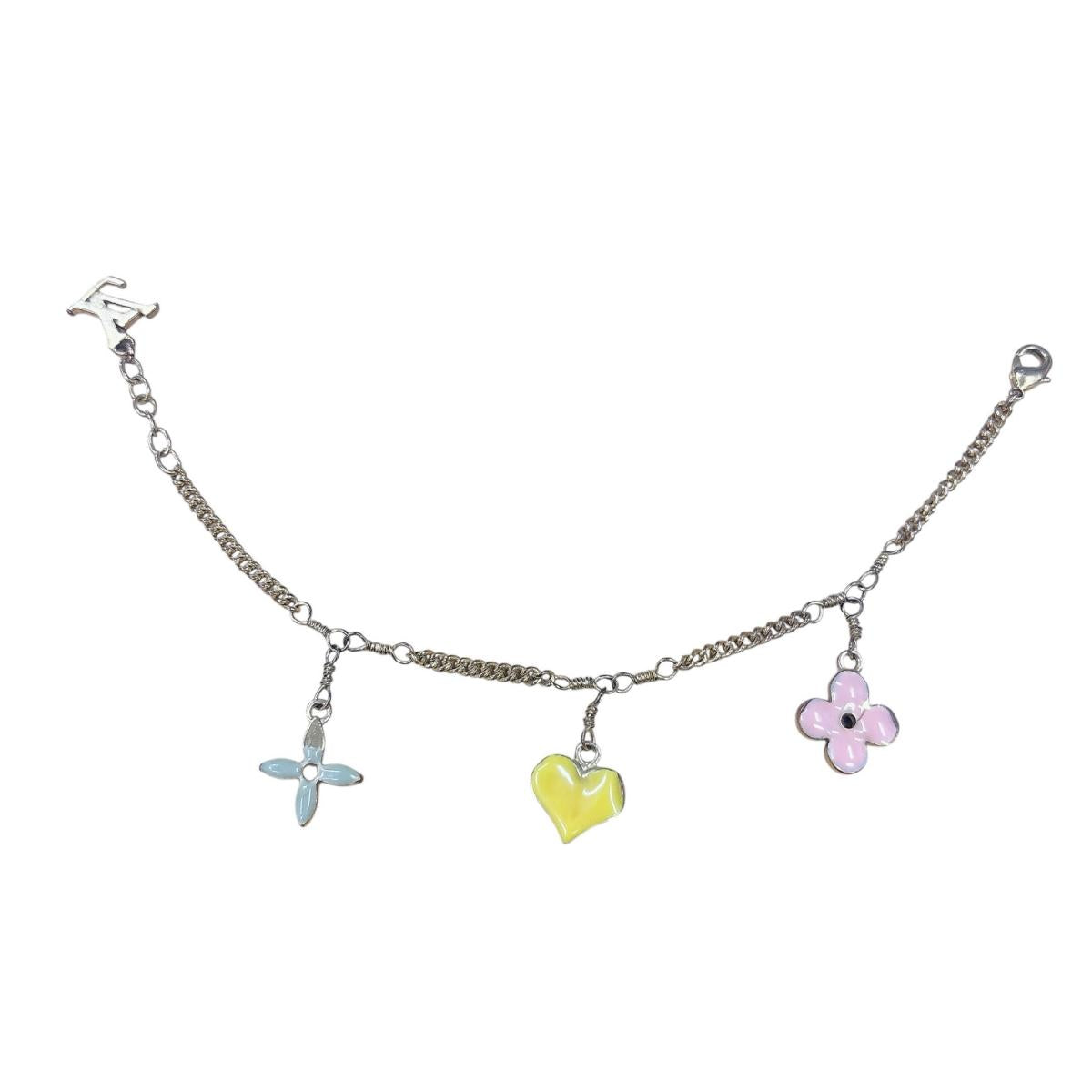 ルイヴィトン LOUIS VUITTON ブレスレット
 ブレスレット スウィートモノグラム ブラスレ GP M65477 ゴールド LV
 【SS】
 【中古】