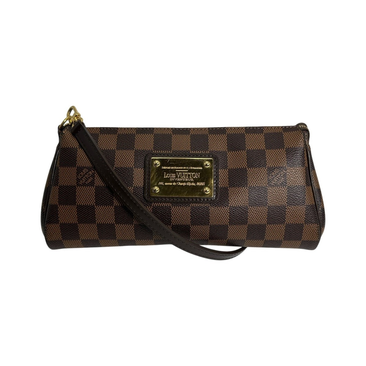 ルイヴィトン LOUIS VUITTON ハンドバッグ
 2wayバッグ ダミエ エヴァ ダミエキャンバス N55213 ブラウン LV
 【SS】
 【中古】