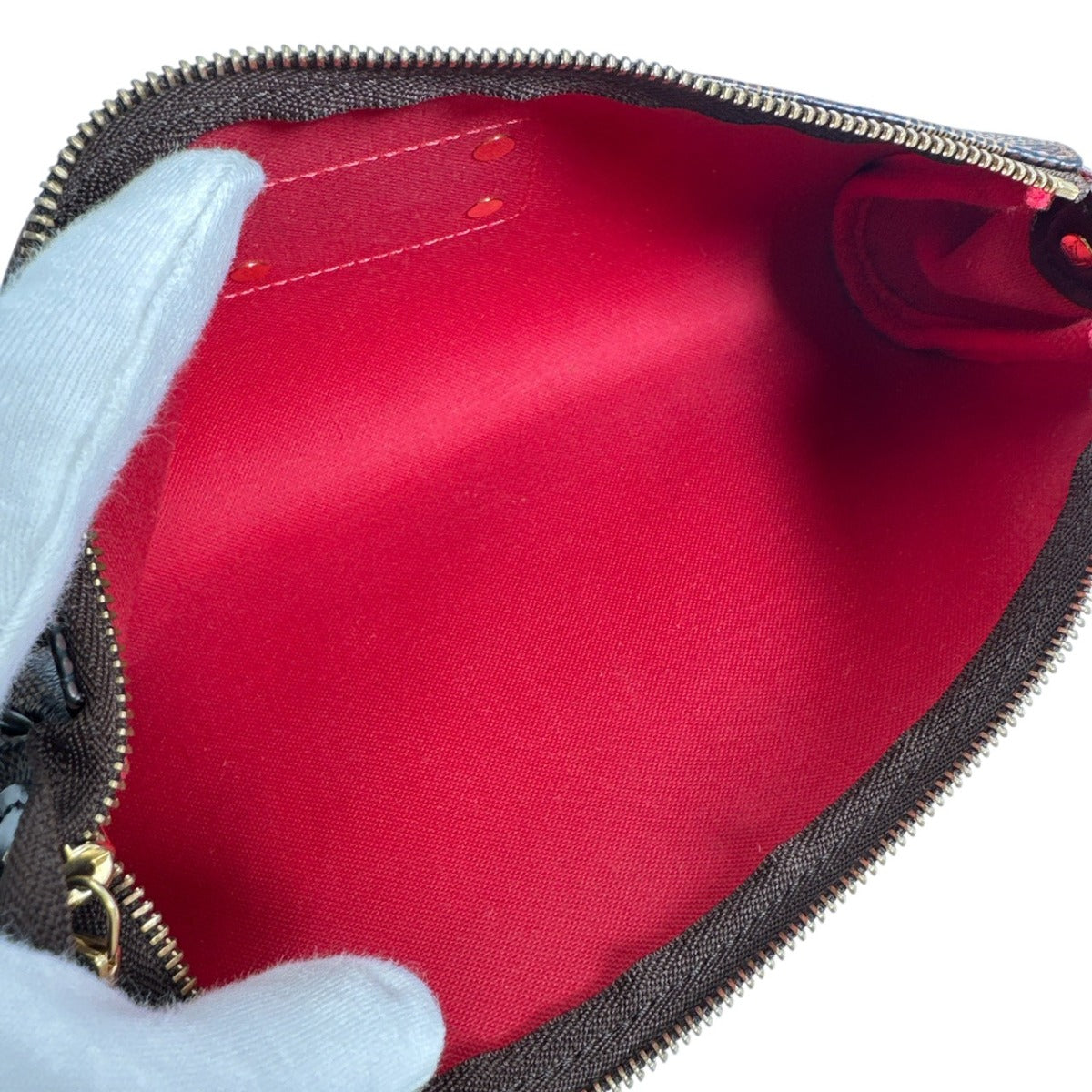 ルイヴィトン LOUIS VUITTON ハンドバッグ
 2wayバッグ ダミエ エヴァ ダミエキャンバス N55213 ブラウン LV
 【SS】
 【中古】