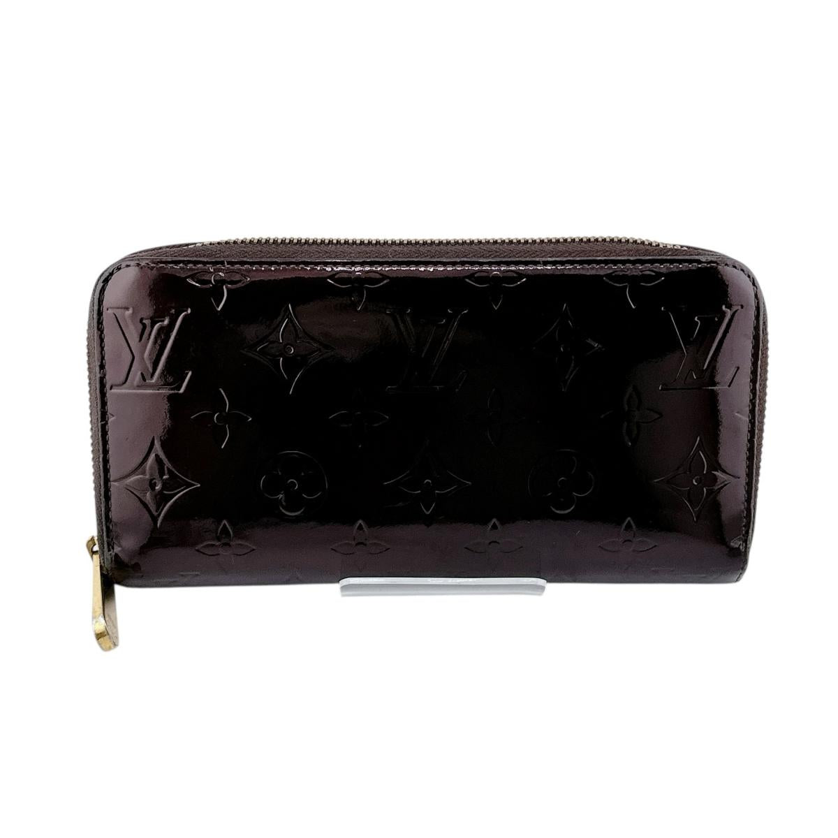 ルイヴィトン LOUIS VUITTON 長財布
 ラウンドファスナー モノグラム ジッピーウォレット モノグラムヴェルニ M93575 マゼンタ LV
 【SS】
 【中古】