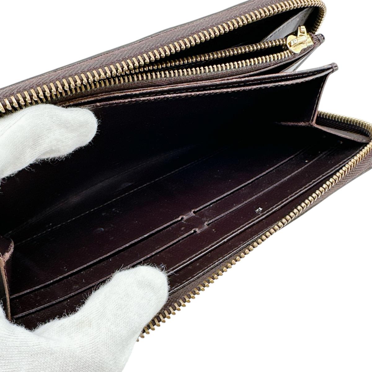 ルイヴィトン LOUIS VUITTON 長財布
 ラウンドファスナー モノグラム ジッピーウォレット モノグラムヴェルニ M93575 マゼンタ LV
 【SS】
 【中古】