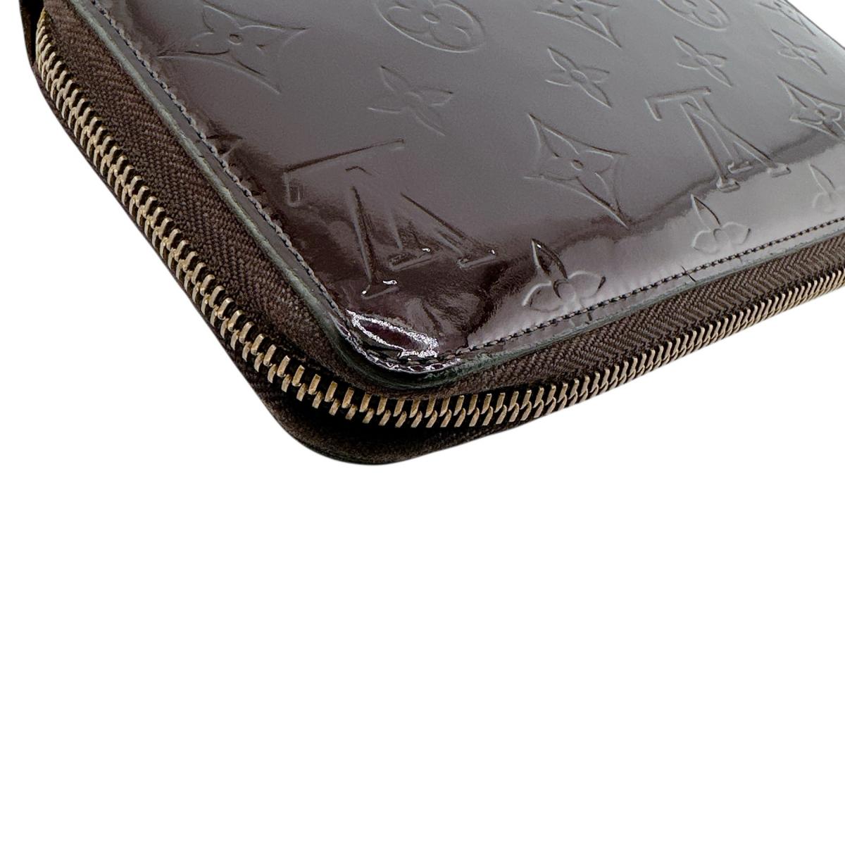 ルイヴィトン LOUIS VUITTON 長財布
 ラウンドファスナー モノグラム ジッピーウォレット モノグラムヴェルニ M93575 マゼンタ LV
 【SS】
 【中古】