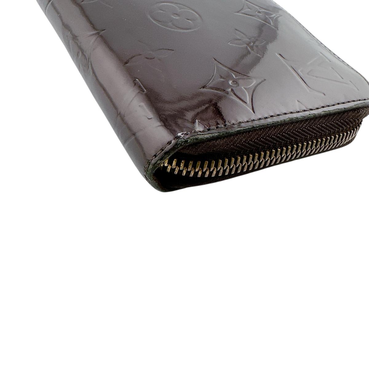 ルイヴィトン LOUIS VUITTON 長財布
 ラウンドファスナー モノグラム ジッピーウォレット モノグラムヴェルニ M93575 マゼンタ LV
 【SS】
 【中古】