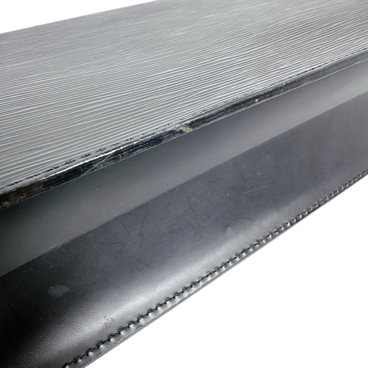 ルイヴィトン LOUIS VUITTON ハンドバッグ
 2WAYショルダーバッグ エピ モンソー エピレザー M52792 ブラック LV
 【SS】
 【中古】