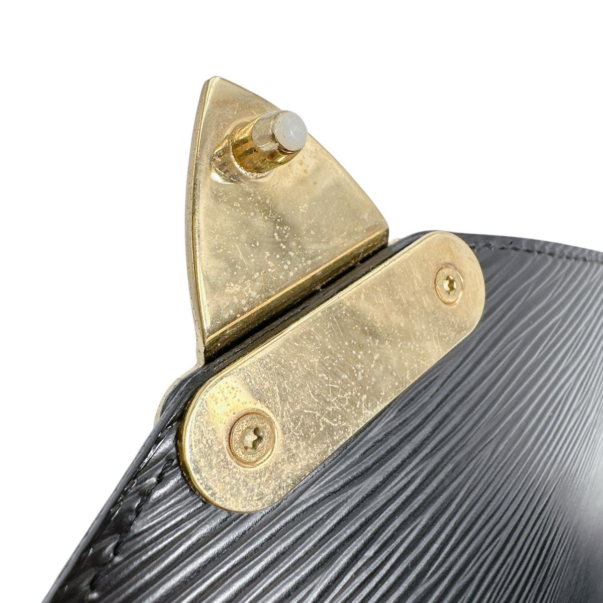 ルイヴィトン LOUIS VUITTON ハンドバッグ
 2WAYショルダーバッグ エピ モンソー エピレザー M52792 ブラック LV
 【SS】
 【中古】