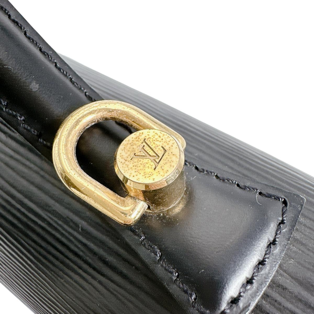 ルイヴィトン LOUIS VUITTON ハンドバッグ
 2WAYショルダーバッグ エピ モンソー エピレザー M52792 ブラック LV
 【SS】
 【中古】
