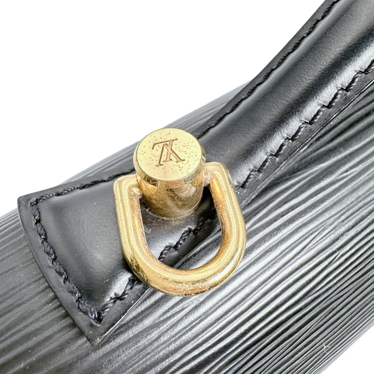 ルイヴィトン LOUIS VUITTON ハンドバッグ
 2WAYショルダーバッグ エピ モンソー エピレザー M52792 ブラック LV
 【SS】
 【中古】