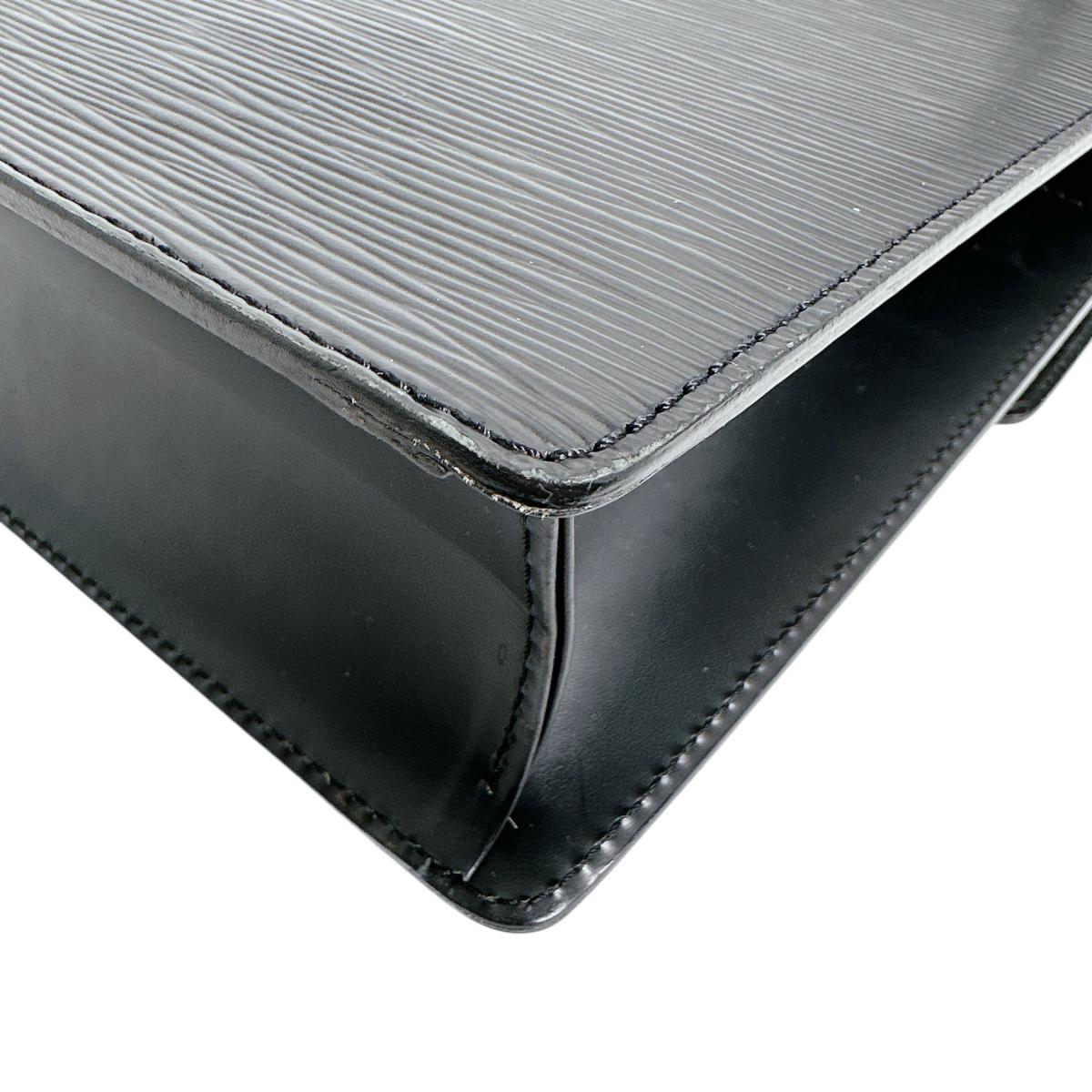 ルイヴィトン LOUIS VUITTON ハンドバッグ
 2WAYショルダーバッグ エピ モンソー エピレザー M52792 ブラック LV
 【SS】
 【中古】