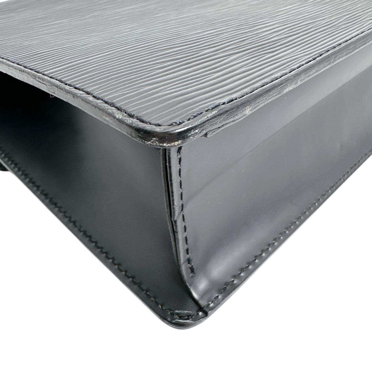 ルイヴィトン LOUIS VUITTON ハンドバッグ
 2WAYショルダーバッグ エピ モンソー エピレザー M52792 ブラック LV
 【SS】
 【中古】