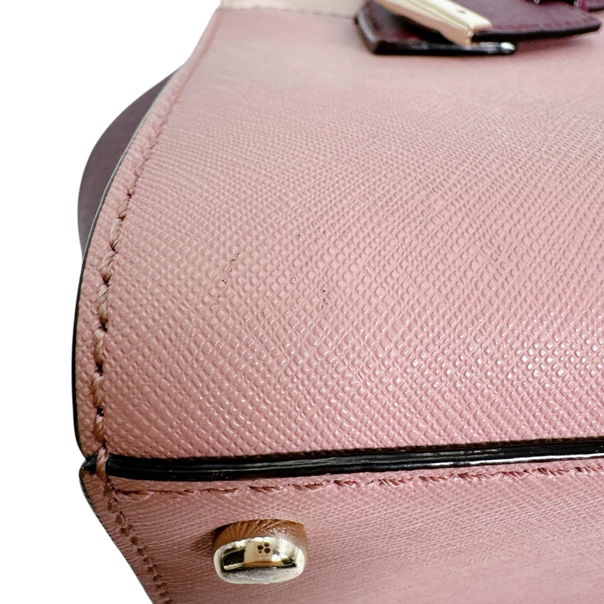 ケイトスペード Kate Spade ハンドバッグ
 2WAYバッグ キャメロンストリート キャンダス ショルダーバッグ レザー パープル 【SS】
 【中古】