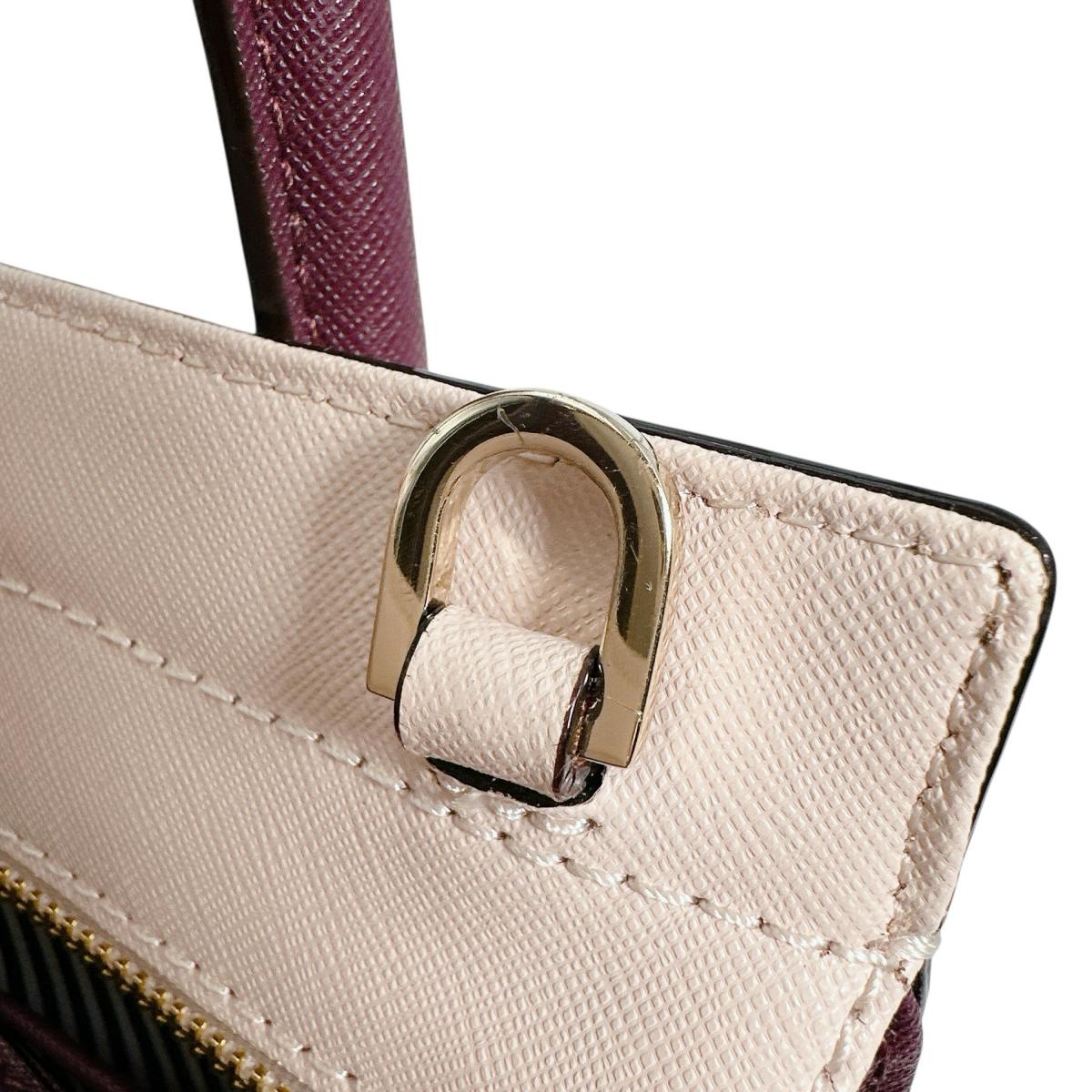 ケイトスペード Kate Spade ハンドバッグ
 2WAYバッグ キャメロンストリート キャンダス ショルダーバッグ レザー パープル 【SS】
 【中古】