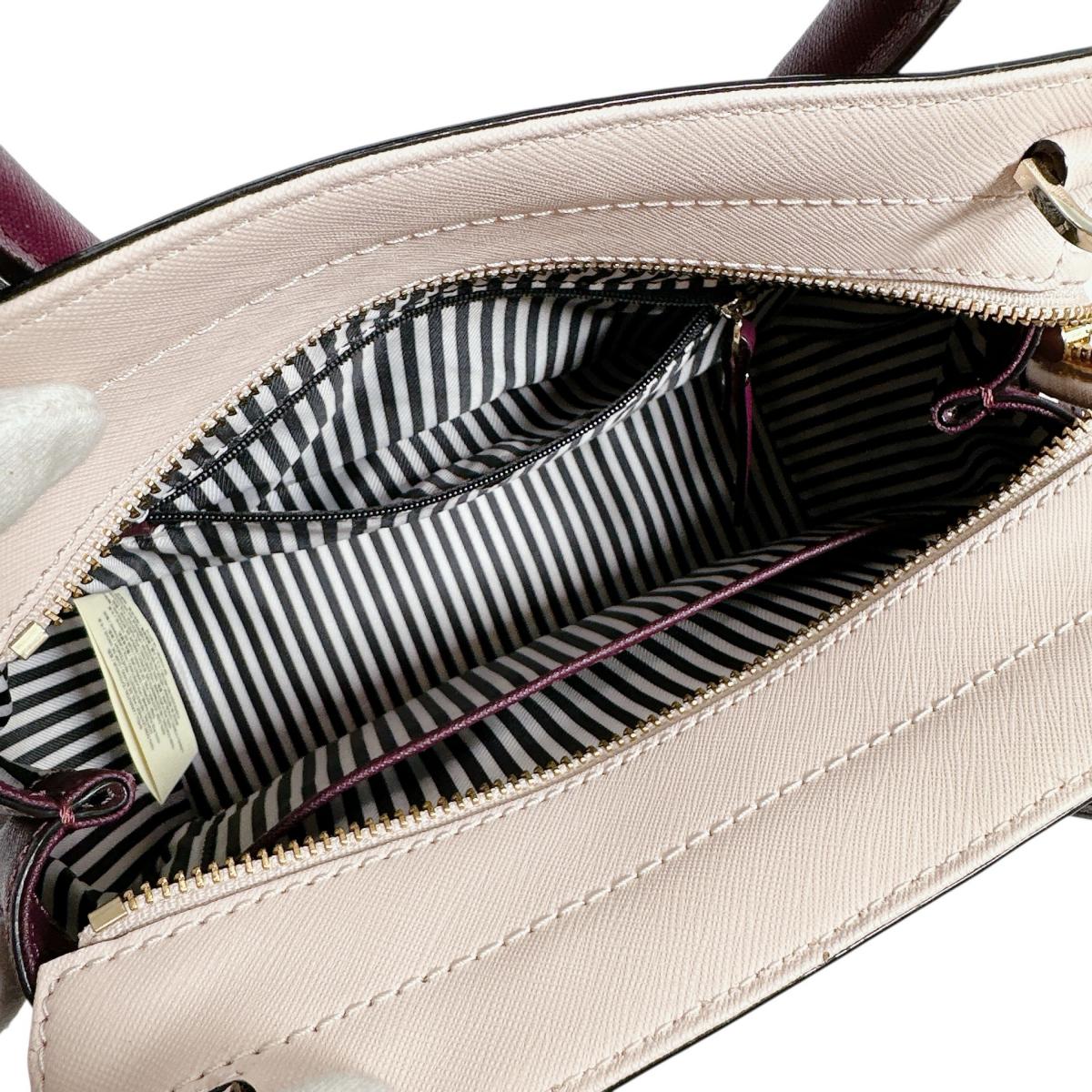 ケイトスペード Kate Spade ハンドバッグ
 2WAYバッグ キャメロンストリート キャンダス ショルダーバッグ レザー パープル 【SS】
 【中古】