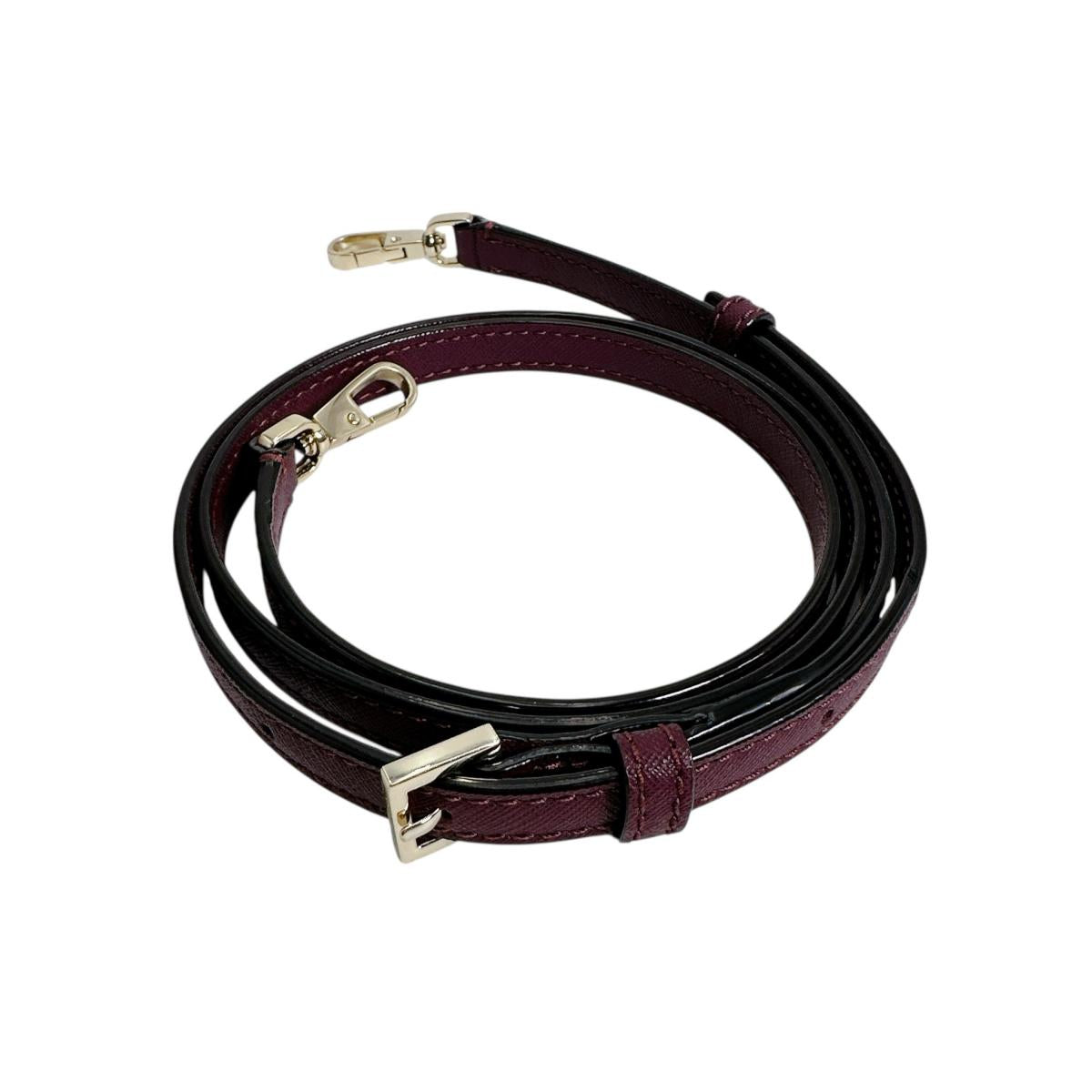 ケイトスペード Kate Spade ハンドバッグ
 2WAYバッグ キャメロンストリート キャンダス ショルダーバッグ レザー パープル 【SS】
 【中古】