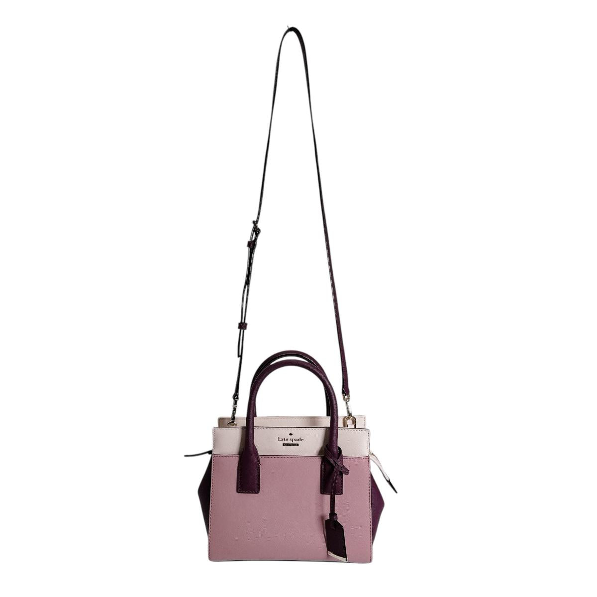 ケイトスペード Kate Spade ハンドバッグ
 2WAYバッグ キャメロンストリート キャンダス ショルダーバッグ レザー パープル 【SS】
 【中古】