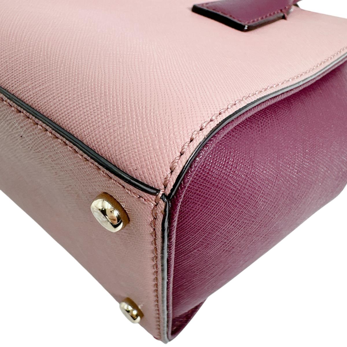 ケイトスペード Kate Spade ハンドバッグ
 2WAYバッグ キャメロンストリート キャンダス ショルダーバッグ レザー パープル 【SS】
 【中古】